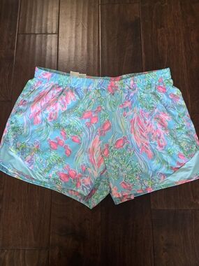 Lilly Pulitzer Luxletic Ocean Trail Shorts